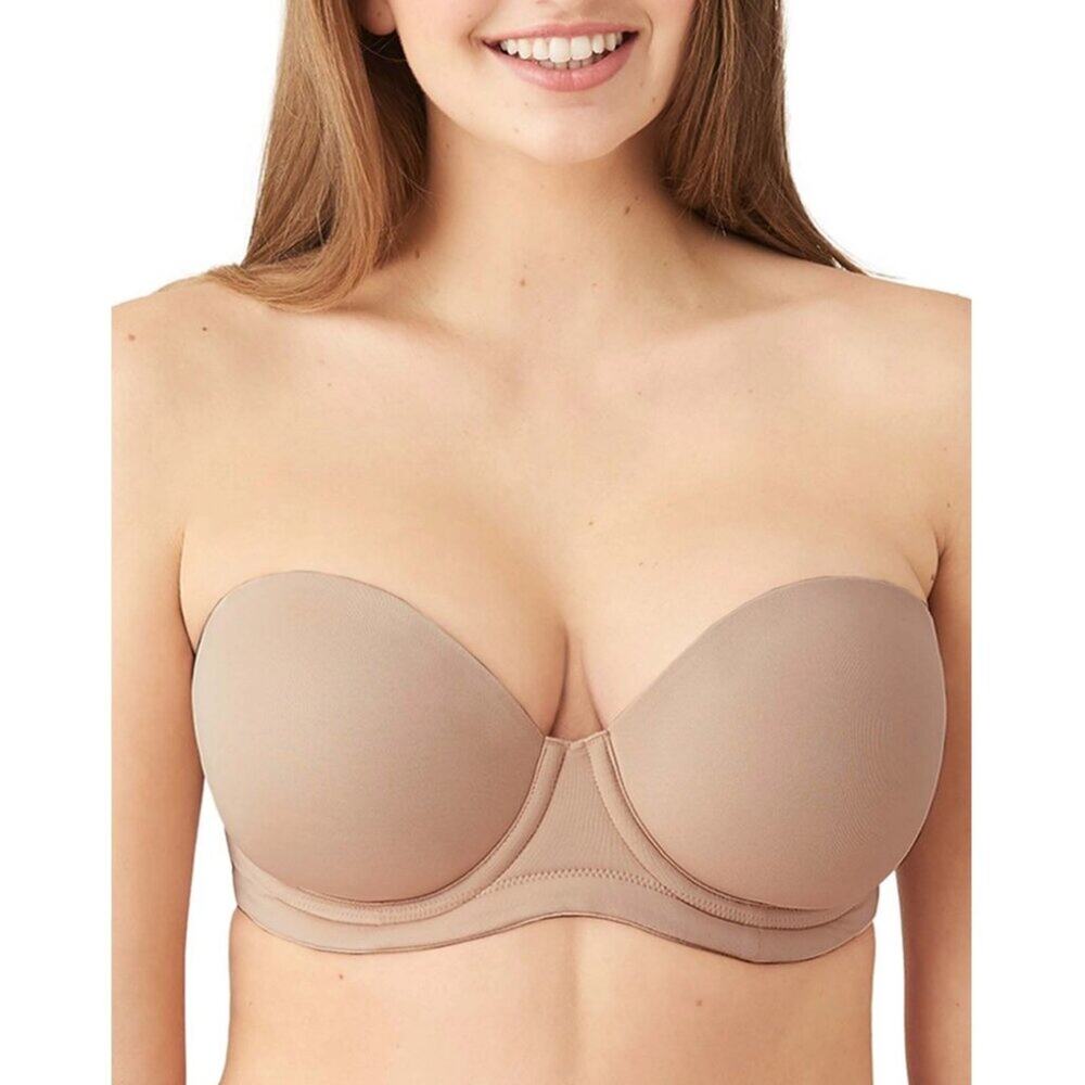 Wacoal Red Carpet Strapless Smooth Molded Bra in Nude